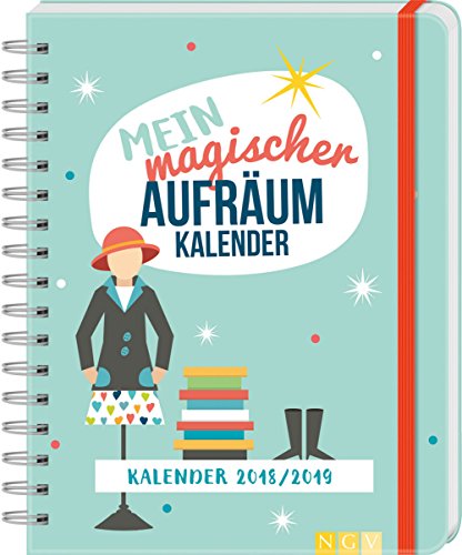 Preisvergleich Produktbild Mein magischer Aufräumkalender 2019: Mit 140 Stickern
