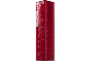 Maybelline New York Tinta Labbra a Lunga Tenuta Superstay Vinyl Ink, Per un Effetto Vinilico fino a 16H, Finish Luminoso e Senza Sbavature, Formula Vegana, Tonalità: 55 ROYAL