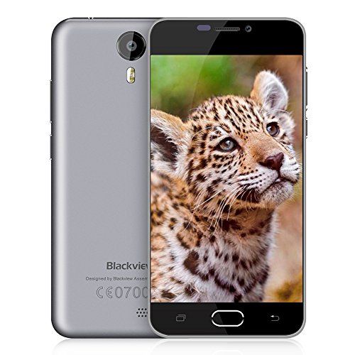 Blackview Smartphone BV20004G Smartphone, BV2000 Android 5,1 Handy Smartphone - 5.0 Zoll HD 1280*720 Display Cheap Phones mit 8MP Kamera-MTK6735 Quad-Core-8GB Rom-2400mAh Batterie Handys entsperrt