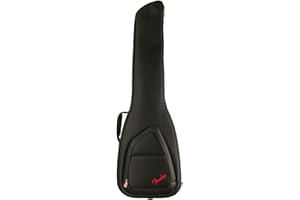 Fender FB620 Electric Bass Guitar Gig Bag - Super Padded Handle & Improved Internal Padding, Black