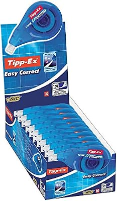 Tipp-Ex Ruban correcteur latéral Blanc Lot de 10