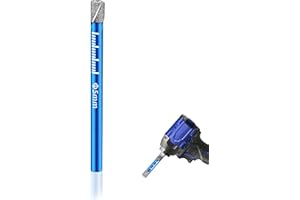 XYZDOUBLE Punte Diamantate Gres Porcellana 5mm Punte Diamantate per Trapano, Gres, Piastrelle, Vetro, Ceramica, Pietra, Porcellana, Smerigliatrici Angolari