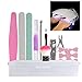 Produktbild 18W LED UV Lamp + Nail Art set tools manicure Beginner kit