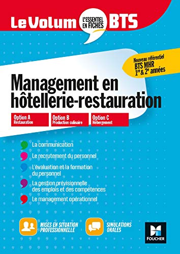 Télécharger Le Volum' BTS - MHR - Management de l'hôtellerie-restauration - Révision et entraînement PDF Ebook En Ligne
