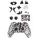 Produktbild Shiwaki Full Housing Shell Trigger Button Mod Kit Für Den Xbox One Controller - Weiß Totenkopf