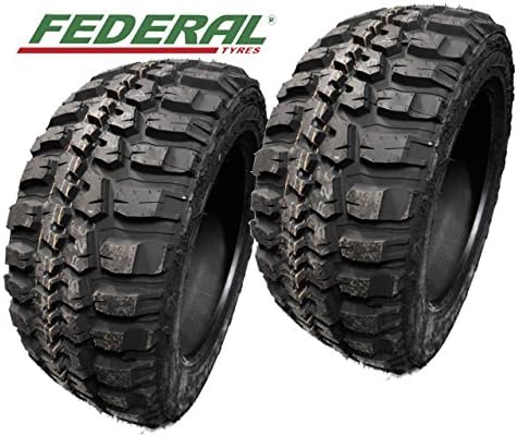 2 x Federal COURAGIA M/T 35x12.50r20 121Q p.o.r. Offroad Tyres