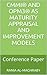 CMMI® and OPM3® as Maturity Appraisal and Improvement Models: Conference Paper (English Edition) by