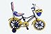 Rising India 14" Blue Kids Bicycle For 3-5 Years Aqua Seat Fan Wheel With Basket RS.1899.00