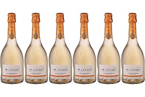 J.P. Chenet - So Free Sparkling Chardonnay Vin blanc pétillant sans alcool - Sans arômes ajoutés, goût authentique - Origine : France (6 x 0.75 L)
