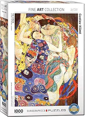 Eurographics la Vierge par Gustav Klimt Puzzle (1000 pièces)