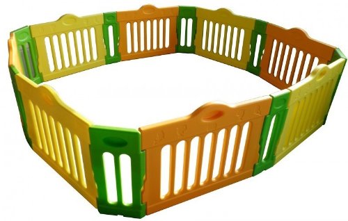 BABY VIVO BIG 4-SIDE PLAYPEN - EXPANDABLE