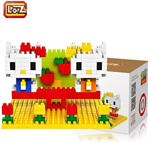 iBlock Fun Building Blocks – Miniature Loz – Kitty Seesaw