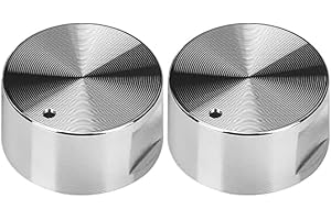 VYIBPDY 2 Piezas Perillas de Cocina de Gas Perillas de Control de Estufa de Gas de 6 mm Perillas de Metal, para Horno de Gas Perillas de Cocina de Gas