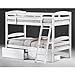 Tripoli White Bunk Bed