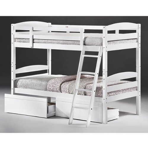 Tripoli White Bunk Bed