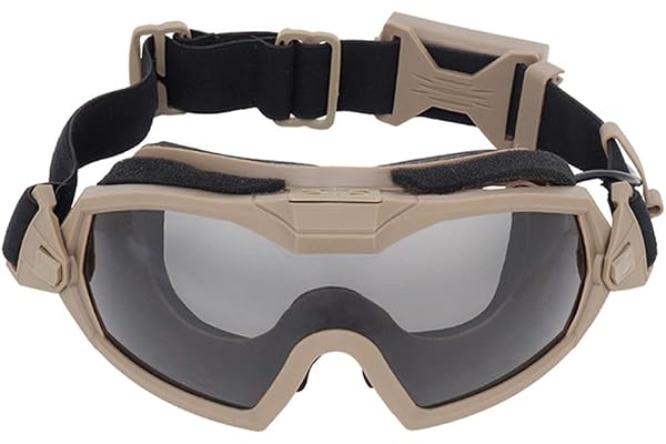 ACEXIER Tactique Airsoft Paintball Lunettes De Sécurité Réglable Régulateur Lunettes Ensemble Coupe-Vent Anti-buée