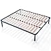 Produktbild EvergreenWeb - Bett Lattenrost 180x200 Doppelbett Höhe 35 cm Orthopädisches Extra Komfort Leisten Holz mit 4 Abnehmbar Füße Verstärkte Rahmen aus Stahl Bettgestell geeignet für alle Betten & Matratzen