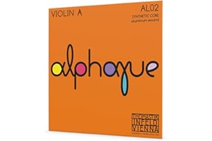THOMASTIK-INFELD Thomastik Corde Violon ALPHAYUE 4/4, diapason 325mm/12.8" noyau synthétique - corde La noyau synthétique, filé Alu