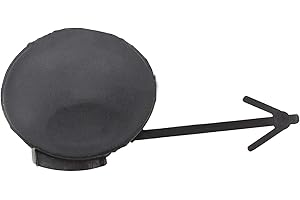 DYNAMIC PARTS QUALITY CAR SPARES Compatible For Vauxhall Corsa D Front Bumper Towing Eye Hook Cover 1405962 (2006-2010)