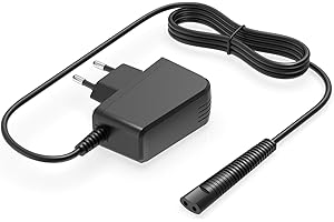 DEXPT 12V Ladegerät Kompatibel mit Braun Serie 5 7 9 3 1 Netzteil Ladekabel Stecker mit 1m Langem Kabel Charger