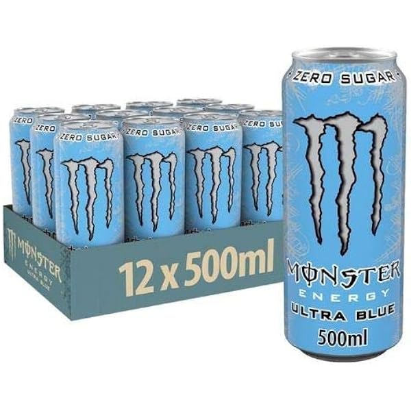 Monster Energy Ultra 12x 500ml Blue Amazon Nl Levensmiddelen