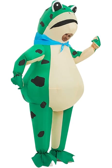 Halloween-kostymer Cosplay Groddru00e4kt Polyester Groda Onesie Unisex