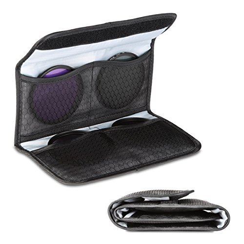Beschoi 58 mm UV   CPL   FLD   ND4 Filtre d Objectif Kit de filtre pour Canon EOS 700D 650D 600D 550D 500D 450D 400D 350D 300D 1100D 1000D 100D 60D Appareils Photo Reflex   Paresoleil P  tal Tulipe   Pare-soleil Pliant en caoutchouc   Centre pinc  e Lens Cap avec laisse de bouchon garde   Stylo de nettoyage   Chiffon de Nettoyage en Microfibre pour objectif   Sac de Filtre