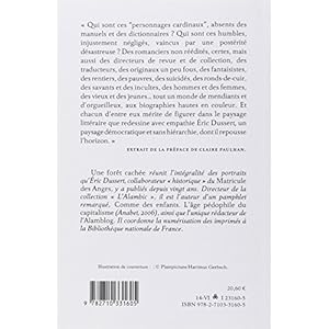 Une forêt cachée/Une autre histoire littéraire: 156 portraits d'écrivains oubliés Livre en Ligne Une forêt cachée/Une autre histoire littéraire: 156 portraits d'écrivains oubliés Livre en Ligne - Telecharger Ebook