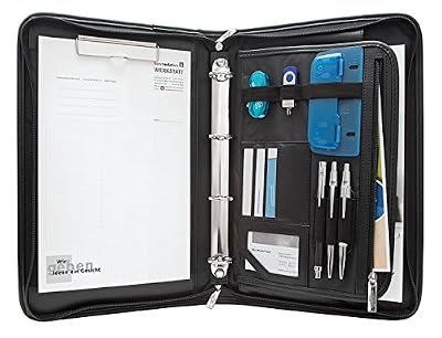 Wedo Elegance 0585001 Conférencier A4 4 anneaux amovibles Noir