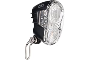 Axa Echo Lampa Rowerowa, Czarny, 10 x 5 x 3 cm
