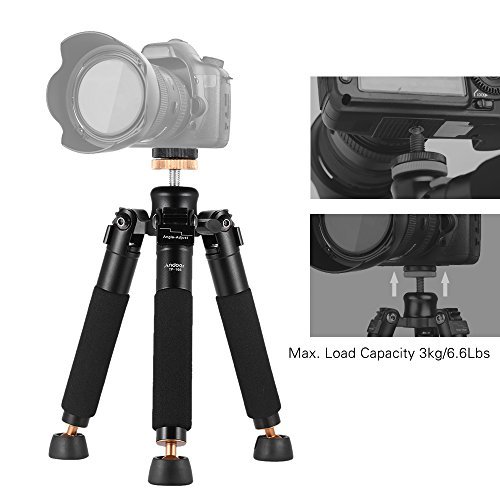 Obtener Andoer TP-166 Portátil Aleación de Aluminio Mini Trípode de
Mesa Monopod Unipod Soporte Estabilizador Holder para Canon Nikon Sony
Sigma Cámara en Amazon