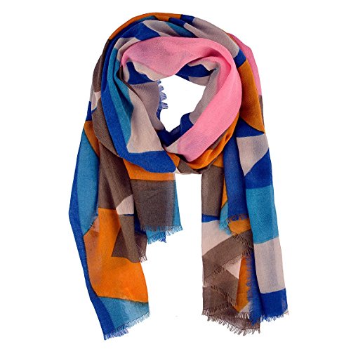Preisvergleich Produktbild BECKSÖNDERGAARD Schal Neuf Blazing Orange Damen Tuch Halstuch Damenschal
