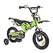 Produktbild Kawasaki Kinderfahrrad Kids Bike Kasaii Moto 12 Zoll mit Rücktrittbremse Farbe: Grün
