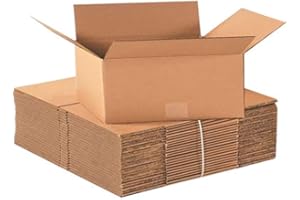 TRENDWEARZ 229x152x102mm Brown Cardboard Boxes MAILING Gift Packet Carton for Posting Royal Mail Parcel Mailers 9x6x4 Inches 5pcs