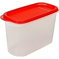 Tupperware Plastic Smart Saver with Lid - 1.1 L, Red