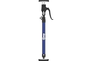 XINQIAO Third Hand Tool Support System, Premium Steel Support Rod with 154 LBS Capacity for Cabinet Jack, Drywall Jack& Cargo Bars, 23.6 IN to 45.3 IN Long, Blue, 1 PC