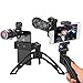 Produktbild Love Life Handy Kamera Objektiv Kit, 4-12 X Einstellbare Clip-On Universal Zoom Teleskop Kamera Teleobjektiv Für Die Meisten Telefon