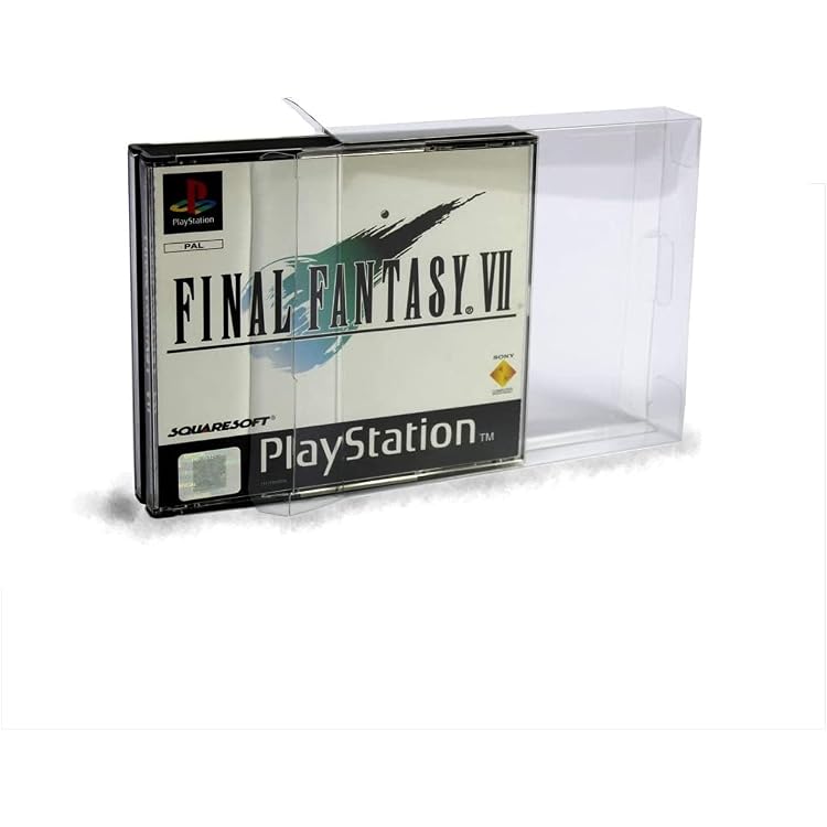 Evoretro - Pack 25 boîtes de protection en PET pour jeux Gamecube