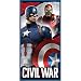 Produktbild Marvel Avengers Civil War - Strandtuch - 70 x 140 cm - Baumwolle