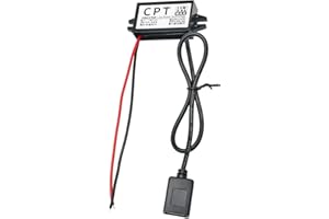 Heemol 12V auf USB,12V auf 5V USB-Adapter,3A 15W DC Buck-Konverter-Modul DC auf DC Auto-Stromwandler Adapter.