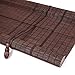 Produktbild JU FU Rollo Bambus Vorhang - natürliche Nanmu Kordelzug Bambus Vorhang staubdicht und Wasserdicht Hohlen Tee Zimmer Shutter [3 Farben 16 Größen] @ (Farbe : B, größe : 50x200CM)