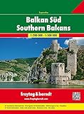 Image de Southern Balcan Serbia-Montenegro-Kosovo-Macedonia-Albania 1:200.000