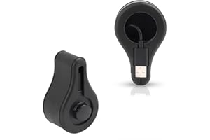 LASUROA Silicone Case for Oura Ring Gen3 Charger, 3.54x2.16x1.57in Heritage Protector Cover Holder for Ring Size 6-13 (Black)