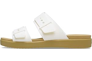 Crocs Unisex Brooklyn Buckle LowWedge Sandal