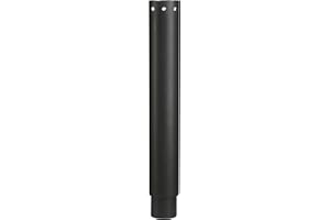 Morsø Flue Pipe for Morsø Forno Outdoor Oven, Improves Draught for Better Combustion, 110 mm, Black Stainless Steel