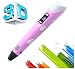 Imagery3D V2 -3D Printing Pen for Doodling, Art &Crafts,3D Modeling &Education with LCD Screen, AutoOff for Kids PINK COLOR PEN /3 PLA Filaments RS.2999.00