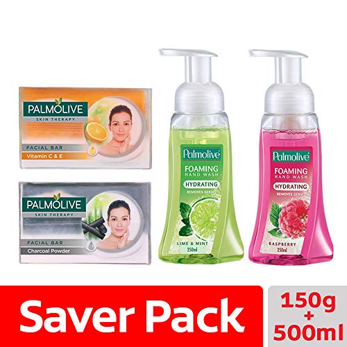 Palmolive Skin Therapy Soap Bar with Vitamin C & E - 75 gm + Palmolive Skin Therapy Soap Bar with...