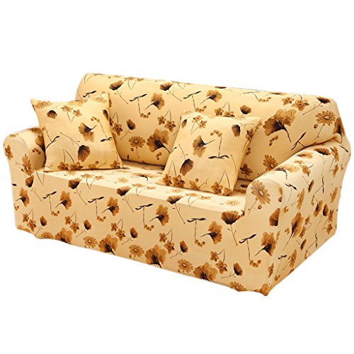 3-Sitzer Sofabezüge Spandex Elastischen Couch Sitz Slipcover Haus Dekor - Blumendekor 1