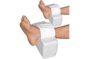 ORTOTEX Taloneras Antiescaras con Forma Cuadrada, Talla Universal, Pack de 2 Unidades