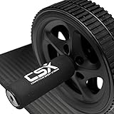 CSX Bauchroller, Rad mit extra dicker Knieauflagematte und...